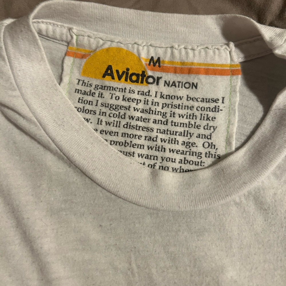 Aviator Nation Logo Boyfriend Tee
